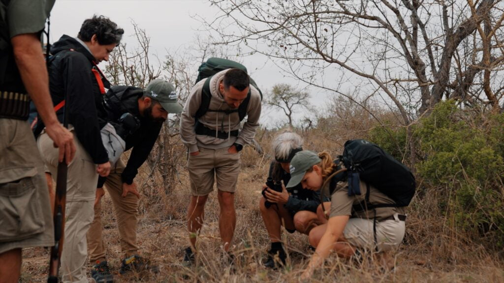 Daphne Guiding explaining