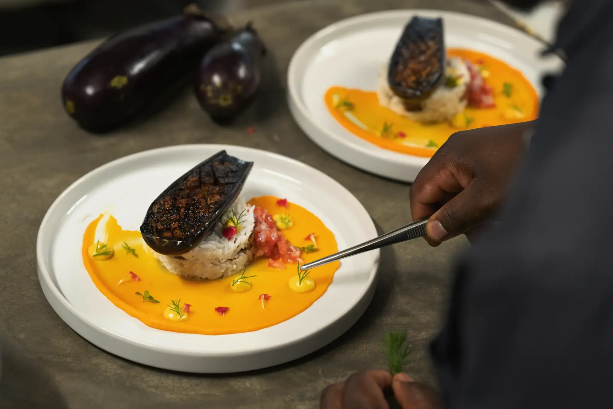 Plantaardige maaltijden bij Lodge