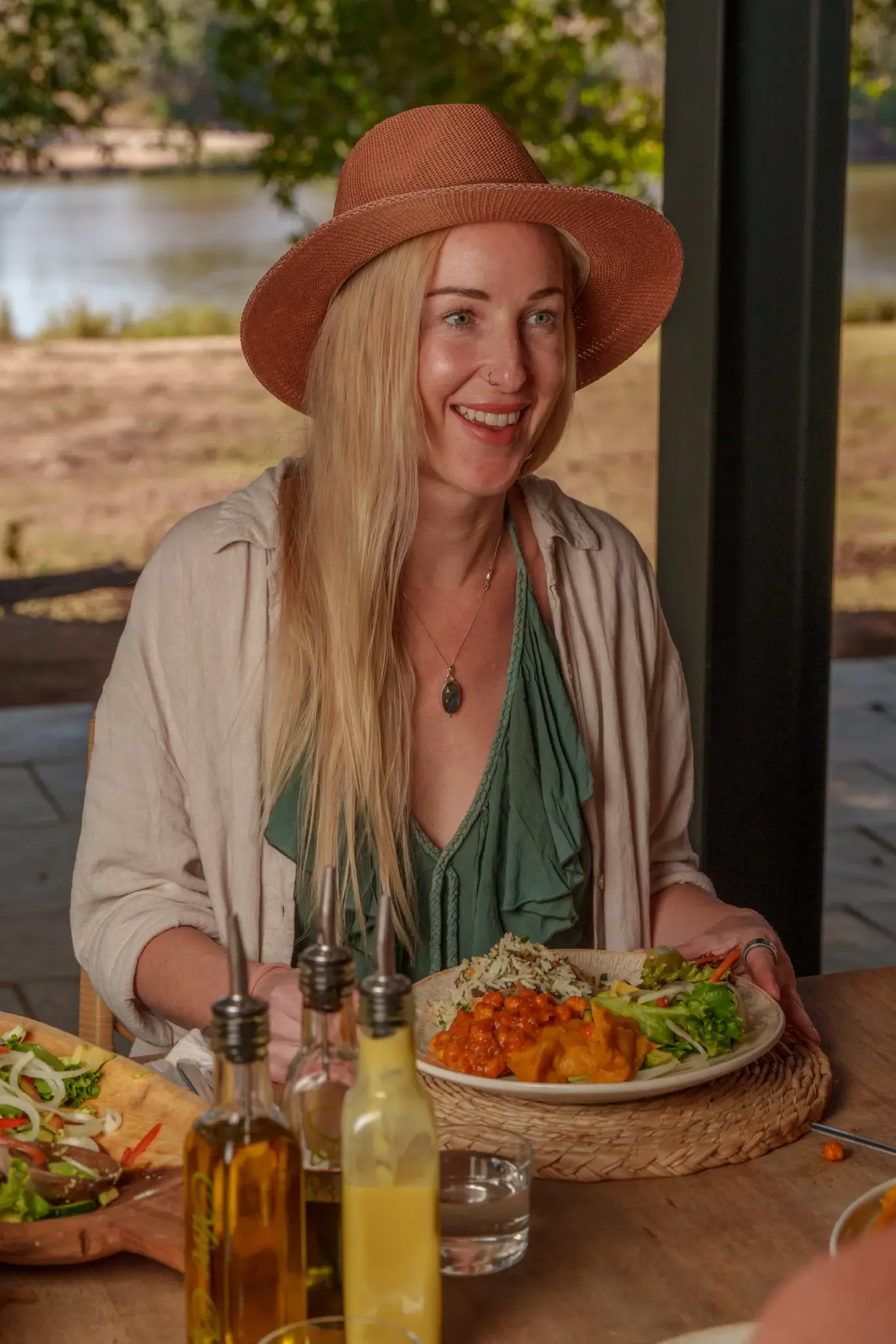 Plantaardige maaltijden bij Lodge